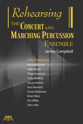 Rehearsing the Concert and Marching Percussion Ensemble book cover